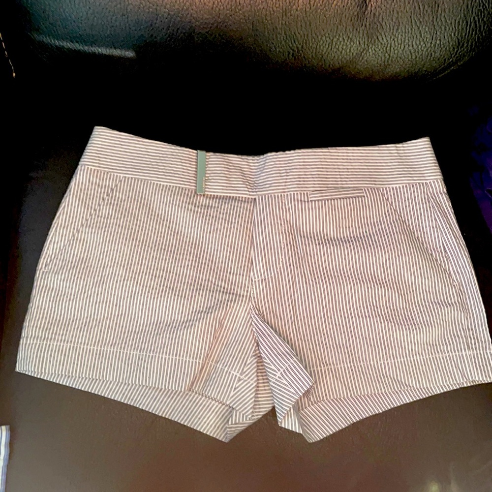 NWOT Calvin Klein Grey/Blue Seersucker Shorts